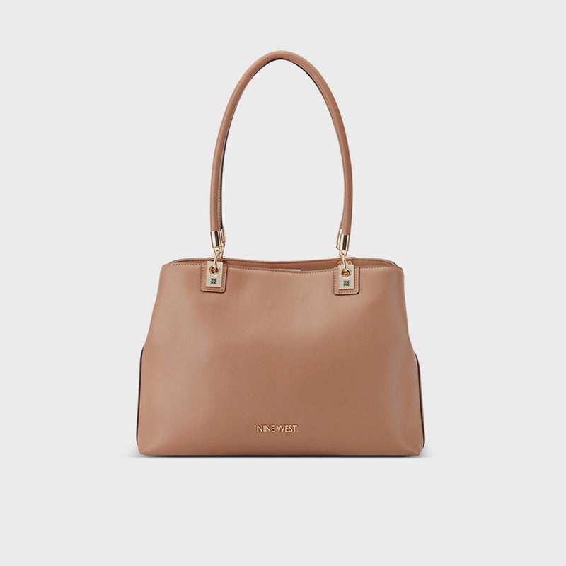 NINE WEST حقيبة كتف منقوشة للنساء - Image 1
